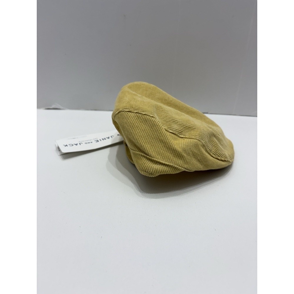 NWT Janie & Jack 6-12months Yellow Corduroy‎ Newsboy Cap